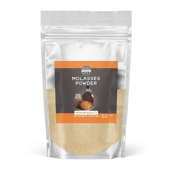 Birch & Meadow Molasses Sugar Powder, 1lb, From Cane Sugar, Flavoring & Sweetener