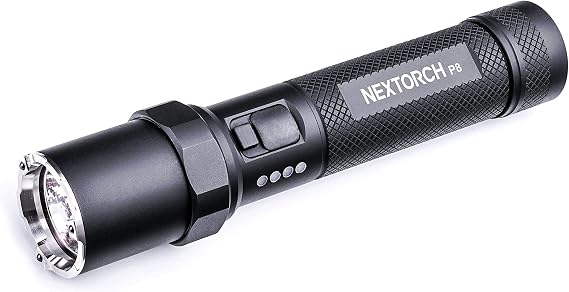 NEXTORCH P8 Rechargeable Flashlight, 1600LM High Lumens