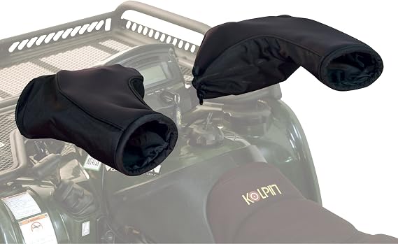 Kolpin Geartector Cold Weather Handlebar Mitts - Black