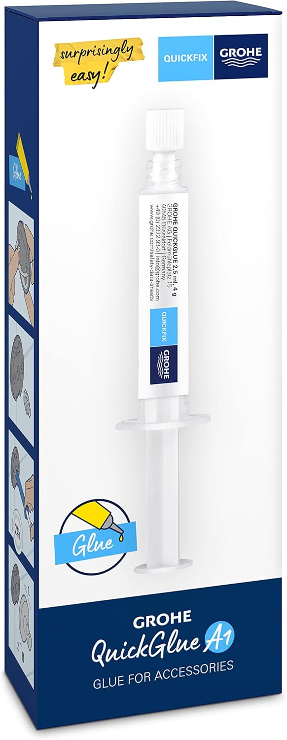 GROHE QuickGlue A1 Adhesive | Shower  Bathroom Accessories | 41127000