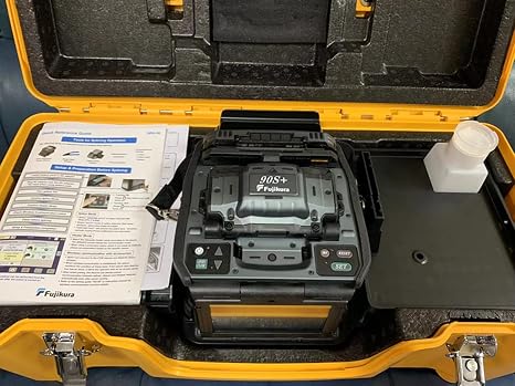 Fujikura New Model FSM-90S+ with CT50 Cleaver Core Alignment Single Mode OFS Fusion Splicer Welding Splicer