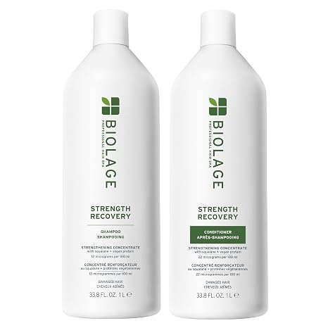 Biolage Strength Recovery Shampoo & Conditioner For Damaged Hair