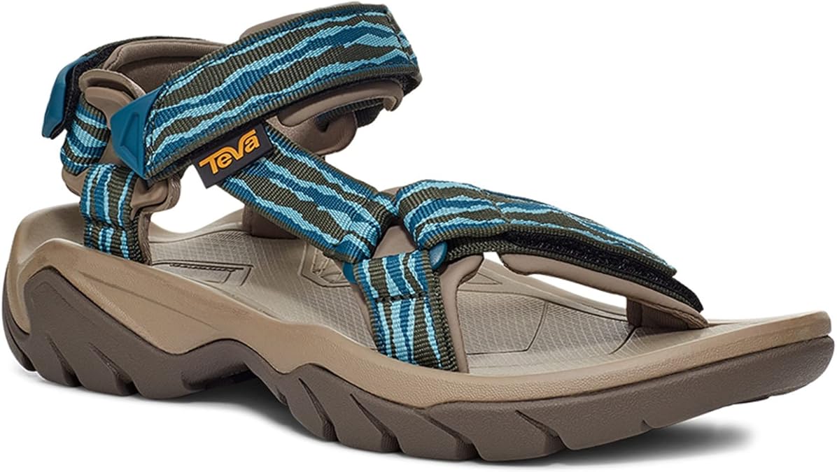 Teva Women's Terra Fi 5 Universal Sandal, Foggy Mountain Blue/Green, 6, Fog Mountain Blue/Green, 23.0 cm