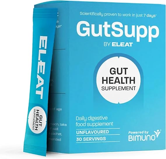 BIMUNO GutSupp Prebiotic Fibre Supplement for Gut Health (Formerly High-Fibre Tasteless Soluble Powder | Supports Digestive Function | Suitable for Women & Men | 30-Day Supply