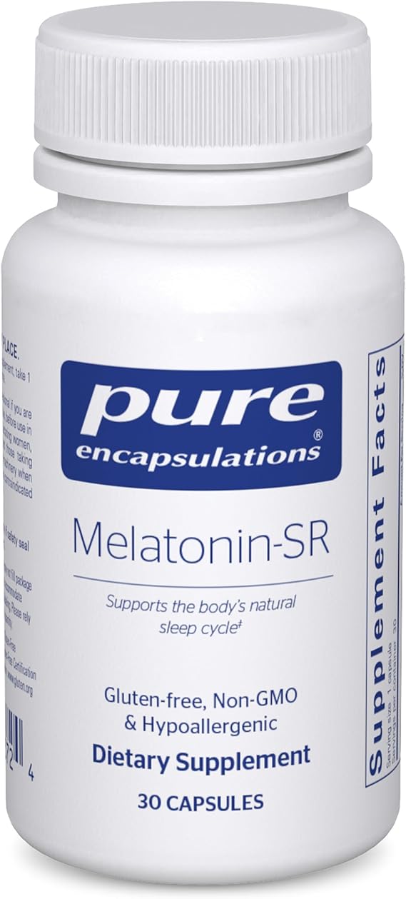 Pure Encapsulations Melatonin-SR, 30 Capsules