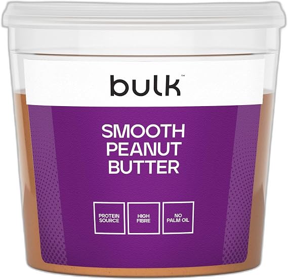 Bulk Natural Roasted Peanut Butter Tub, Smooth, 1 kg, Packaging May Vary