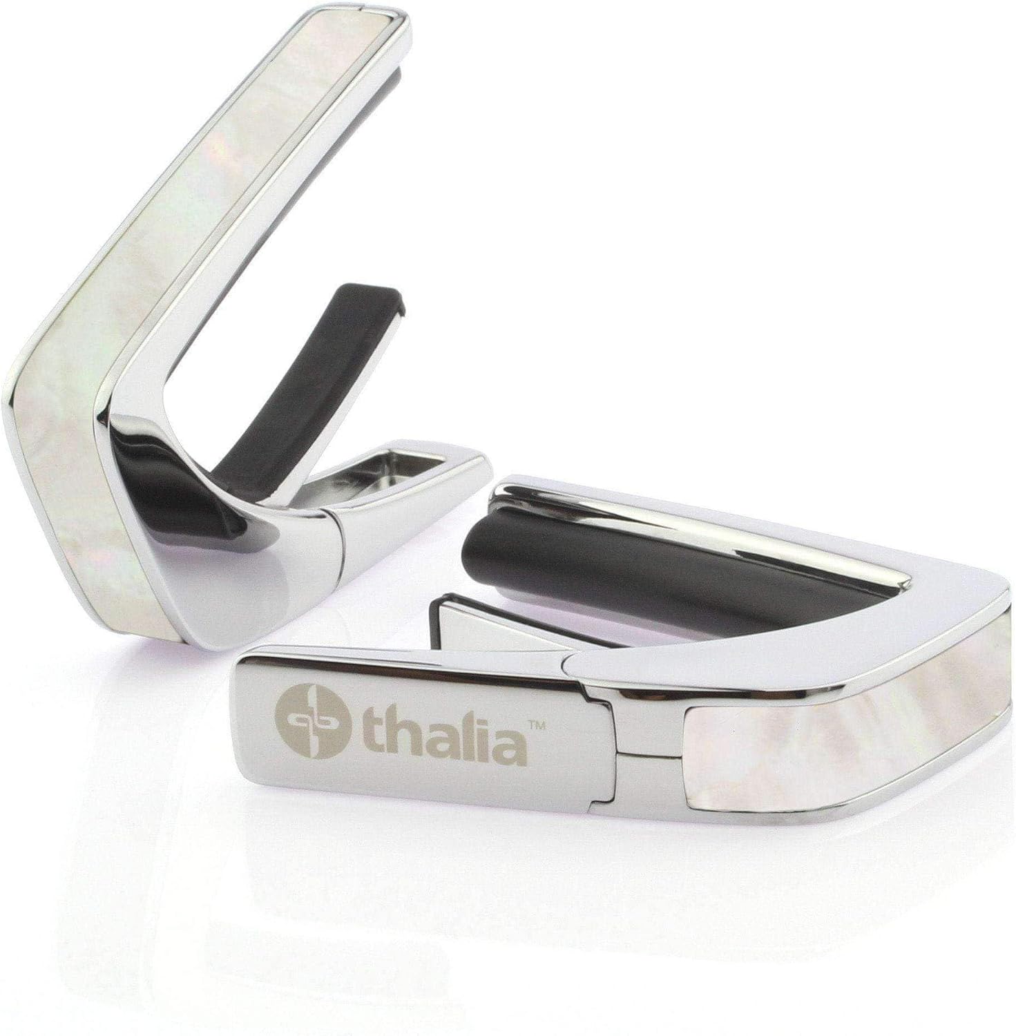 Thalia Shell Collection Capo - Chrome with White Mother-of-Pearl