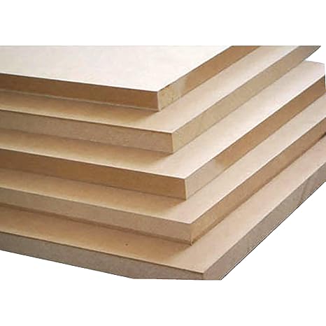 DGwood Custom Size 1/2'' (12mm) x 24'' x 24'' MDF Board (1 Sheet)