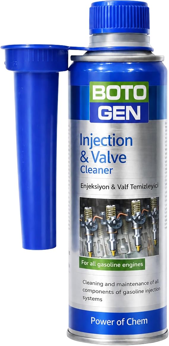 Injection and VALVES Cleaner, Removes troublesome deposits from Injection nozzles and Intake valves. - Protects the Entire Fuel System Against Rust -300 ml, 10.14 Fl Oz