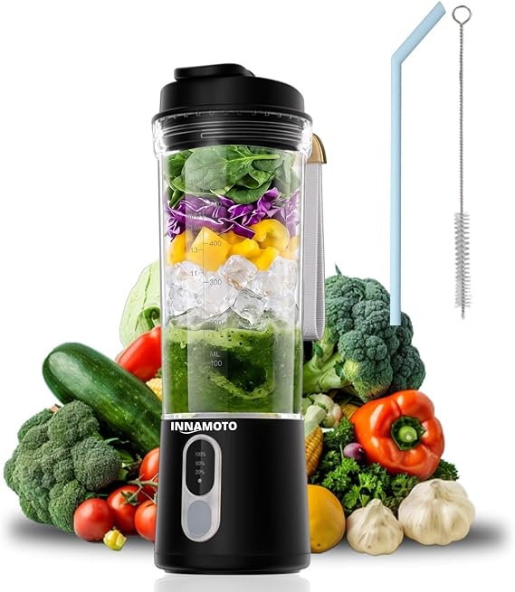 Personal Size Blender for Smoothies & Shakes Portable Mini Blender BPA-Free