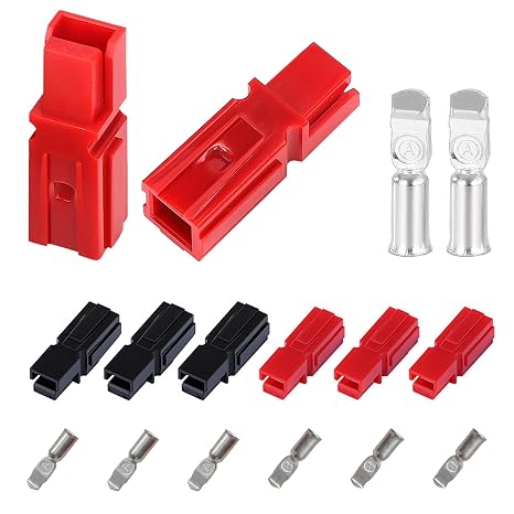 75Amp Quick-Disconnect Terminals & Battery Power Cable Connectors Kit,