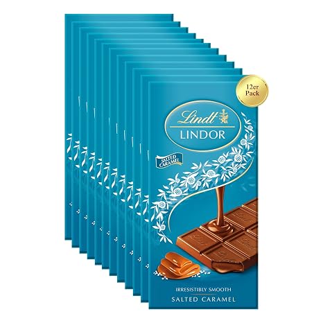 Lindt Lindor Chalkboard Car Salt 12 x 100 g