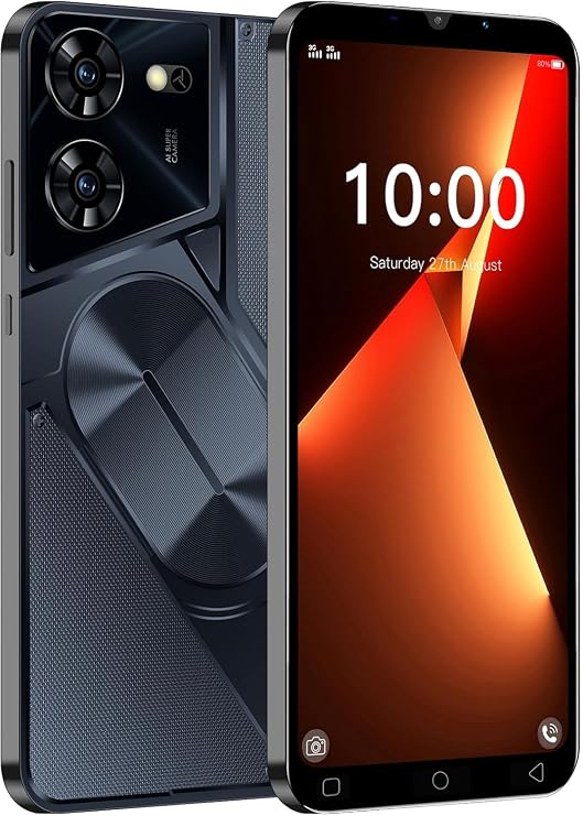 Unlocked Cell Phone Android 2026, 5.85" HD Screen Mobile Phone 2+16 G Unlocked Smartphone Android 13 Smart Phones Dual SIM, 3520mAh Battery (Black)