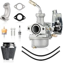 Carburetor Kit for Kawasaki KLX110 2002-2020 & Suzuki DRZ110, with Air Filter & Intake Manifold Boot, Replace 15003-1694