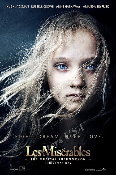 Posters USA - Les Miserables Movie Poster GLOSSY FINISH - MOV667 (24" x 36" (61cm x 91.5cm))