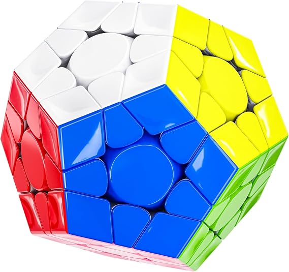 Bukefuno GAN Megaminx MagLev UV V2 Coated-Black Magnetic Magic Cube Puzzle