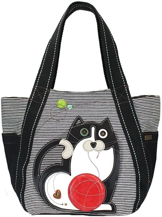 Chala Fat Cat Carryall Zip Tote