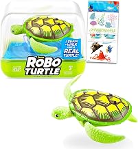 Zuru Robo Alive Turtle - Zuru Robo Alive Set Bundle Includes a Robotic Turtle and a Finding Dory Stickers | Robotic Fish Bath Toy Color May Vary
