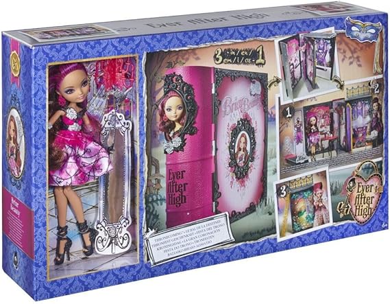 Mattel Ever After High Thronecoming Briar Beauty Doll and Furniture Set
