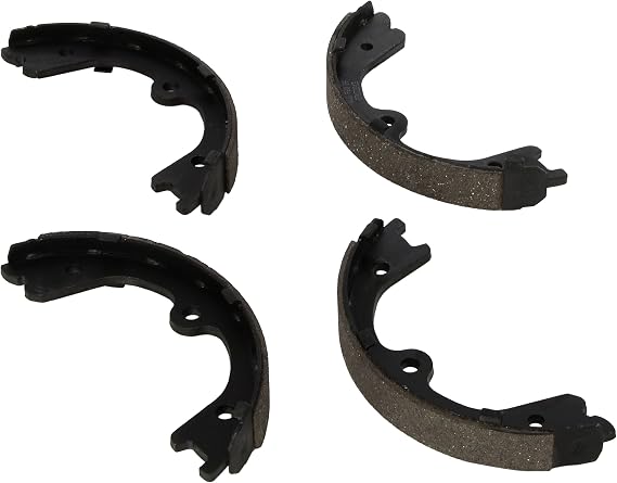 BOSCH BS869 Blue Parking Brake Shoe Set - Compatible With Select Infiniti FX35/37/50, JX35, M35h/37/56, Q50/70, QX60/70; Nissan 300ZX, Frontier, GT-R, Murano, Pathfinder, Quest, Xterra; Suzuki