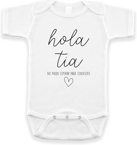 Hola Tia Spanish Surprise Pregnancy Announcement for Aunt