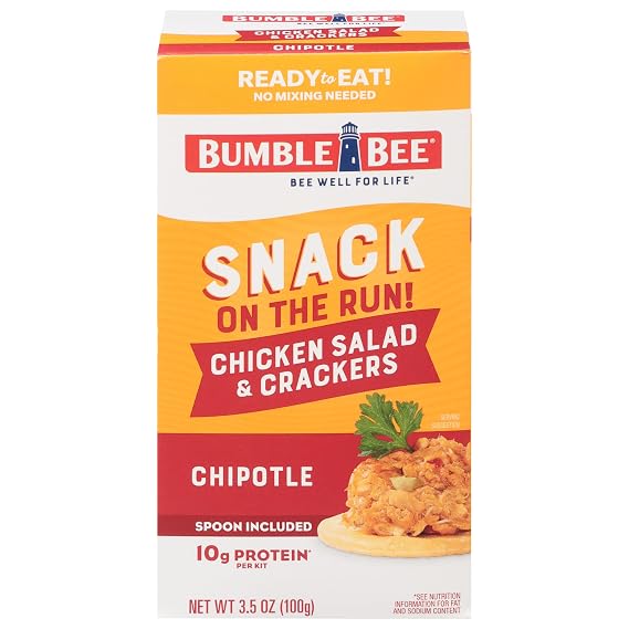 Bumble Bee Snack On The Run! Chipotle Chicken Salad Kit