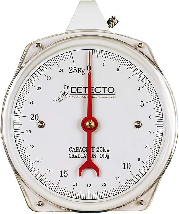 Detecto Mechanical Hanging Baby Scale Single Dial - Detecto HS25KGP