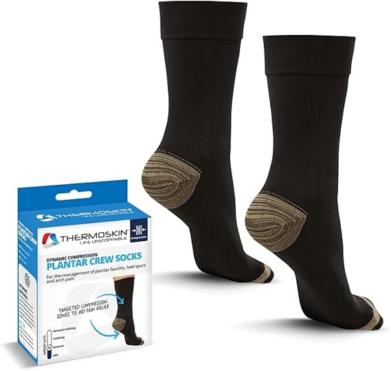 Thermoskin Dynamic Compression Plantar Crew Socks - Pair