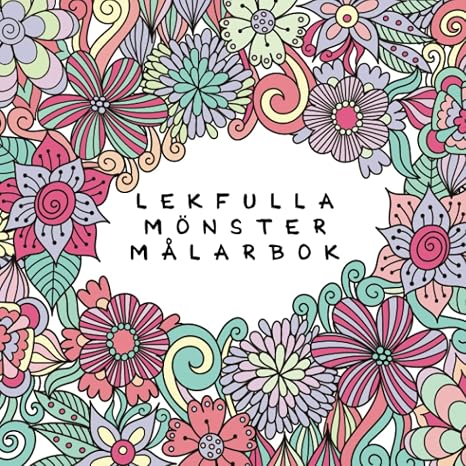 Lekfulla monster malarbok: For barn i aldrarna 6-8, 9-12 (Swedish Edition)