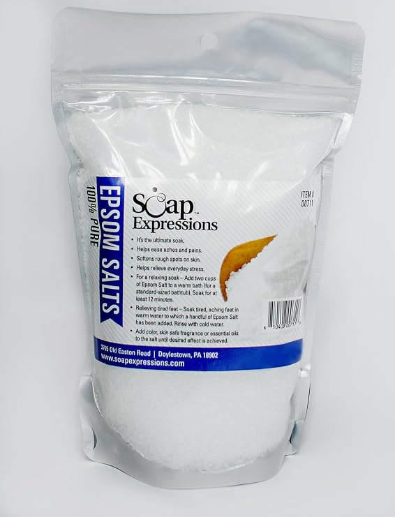 100% Bath Salt - Epsom (2lb.)