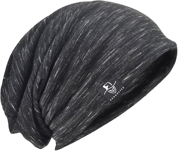 Men Slouch Hollow Beanie Thin Summer Cap Skullcap B011h