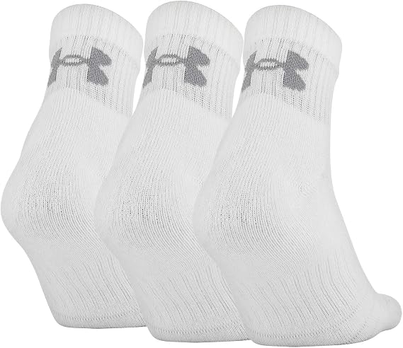 Under Armour Training Cotton Quarter Socks 3-Pack