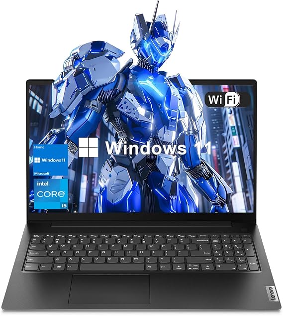 Lenovo V15 Gen 4 Laptop 15.6" FHD Display, Intel Core i5-13420H Beat i7-1355U, 24GB RAM, 1TB SSD, HDMI, RJ45, Numeric Keypad, Webcam, Wi-Fi, Windows 11 Home, Black