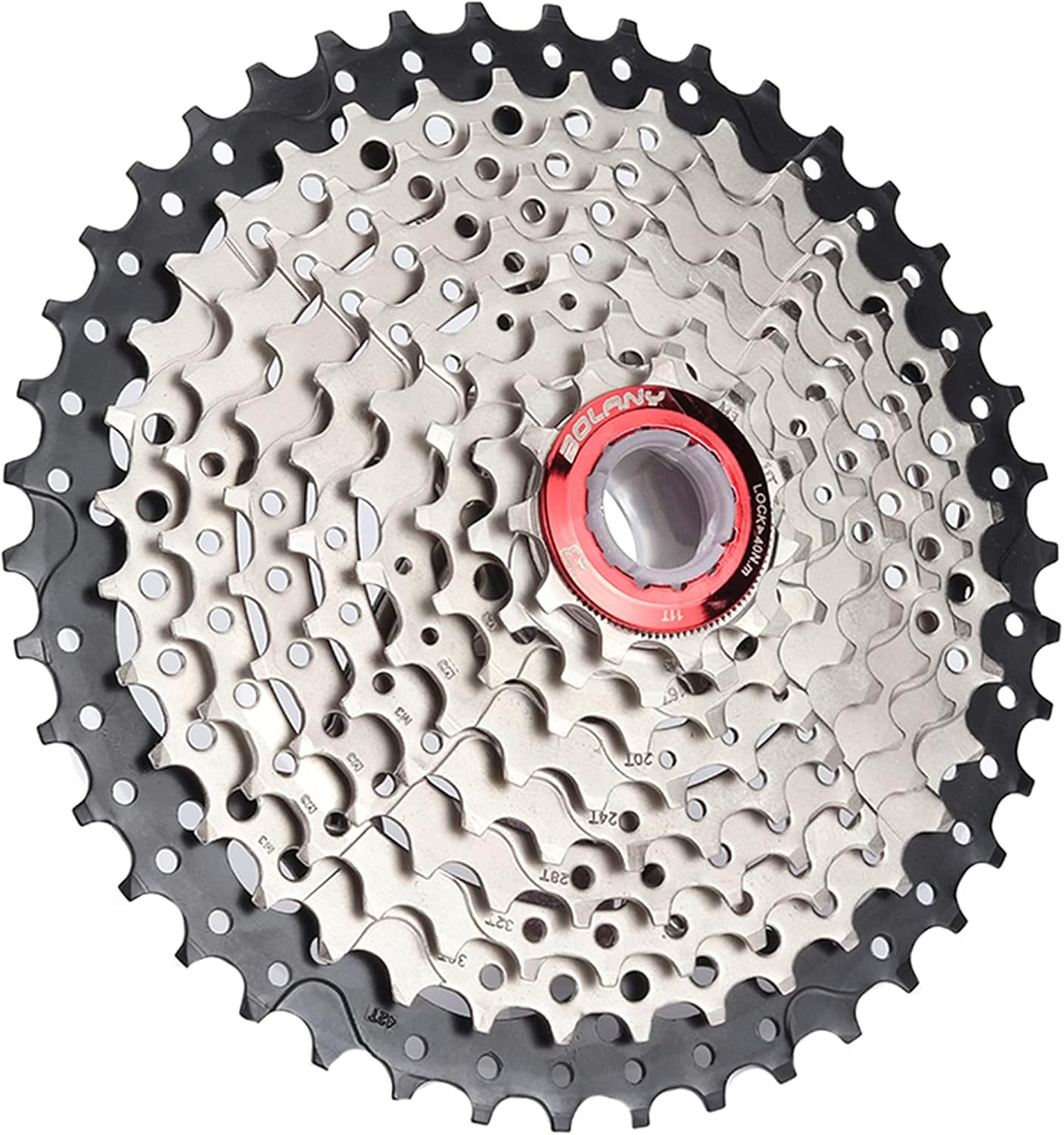 Bolany 891011 Speed Cassette 11-40424650T Mountain Bike,Lightweight Bicycle MTB Cassettes, fit ShimanoSRAMFSACampagnoloKMC XC AM DH MTB 67891011S Chains