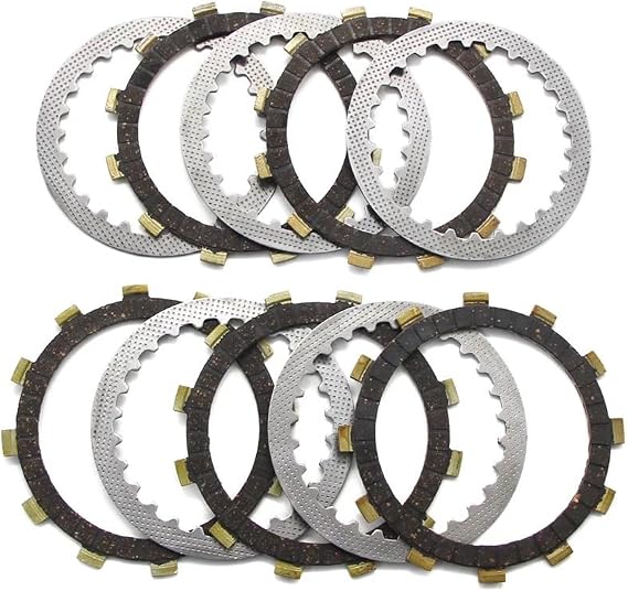 Motorcycle Clutch Disc Motorcycle Clutch Friction Disc Plate Kit For Suzuki AX115 AX 115 1998-2000 1999
