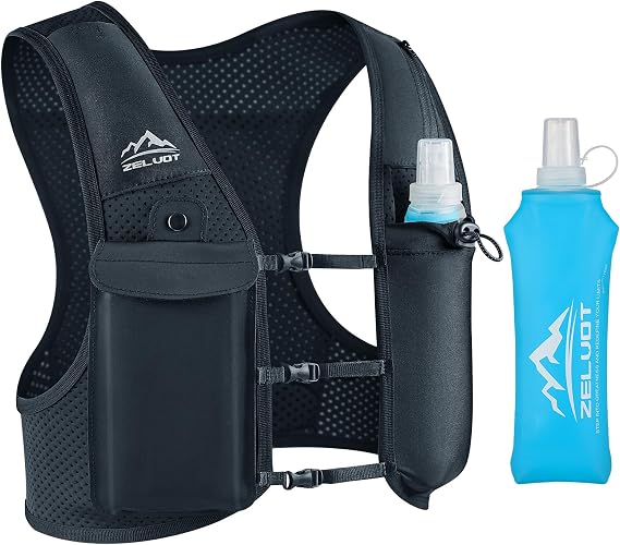 Zelvot Running Vest for Men and Women Hydration Vest Running with 500 ml