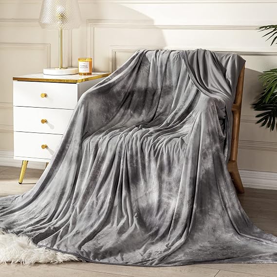 Topcee Cooling Blanket 90''x104'' for Hot Sleepers, Arc-Chill Q-Max>0.35 Double Sided Cold Blankets for Night Sweats, Cool Soft Lightweight Summer Blanket for Sofa Bed Couch, Gifts for Women King