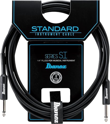 Ibanez SI10 Woven Cable BK Enstrüman Kablosu (3 mt)