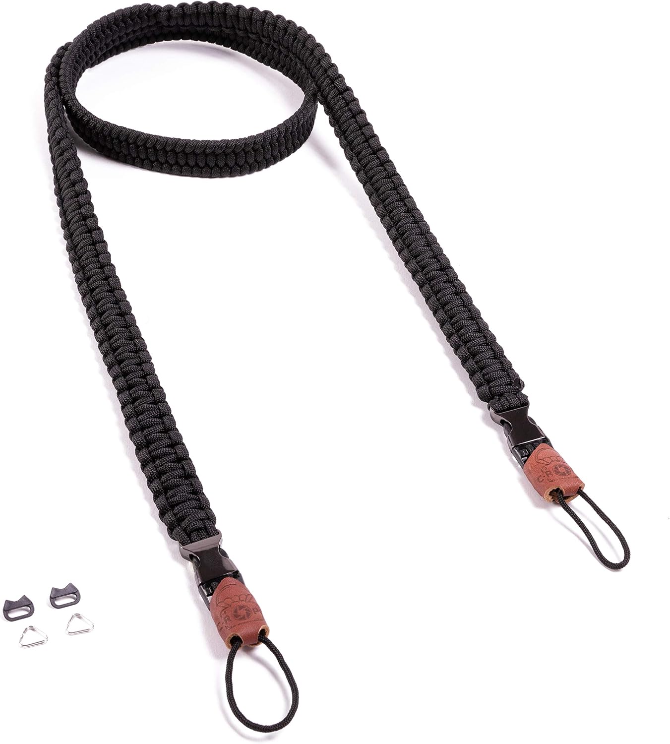 C-Rope camera strap THE TRAVELER hand braided quick release Paracord