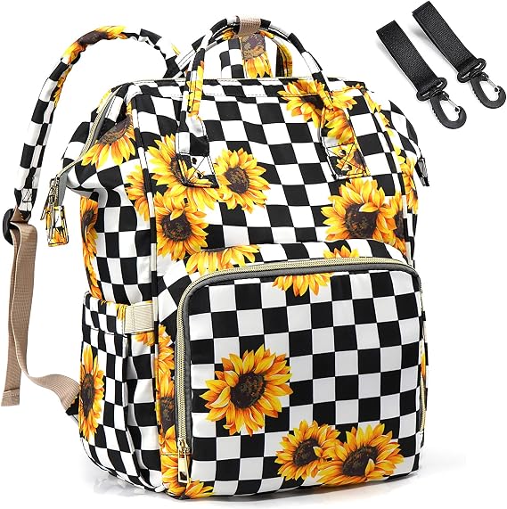 Diaper Bag Backpack for Mom & Dad, Multifunction Waterproof Baby Changing Bags, Large Nappy Bag Backpack