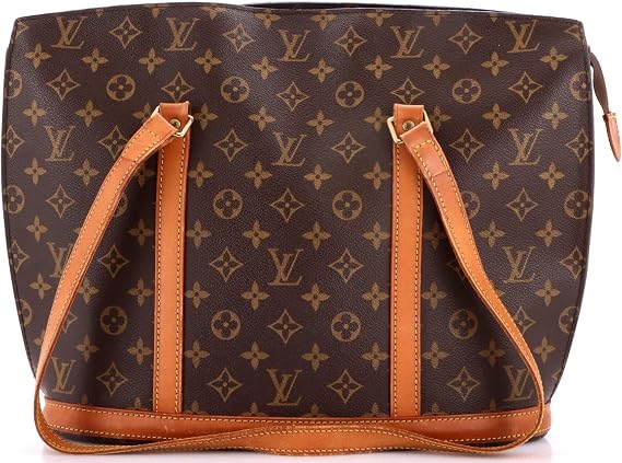 Pre-Loved Babylone Handbag Monogram Canvas, Brown