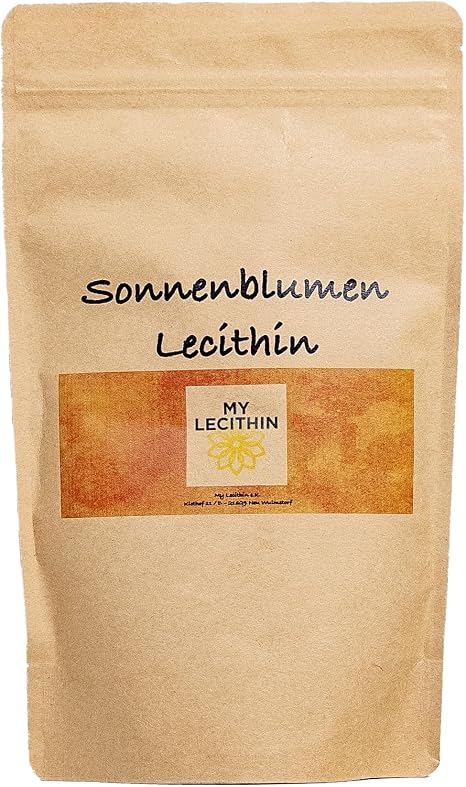 250gr Sonnenblumen-Lecithin Reinlecithin Hohe Bioverfügbarkeit produziert in Deutschland gentechnikfrei