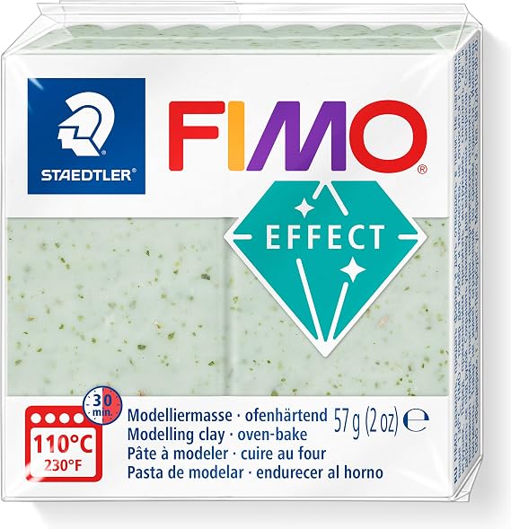 Staedtler Fimo 8010-570 Fimo Effect Modelleme Kili 57 gr Botanik Yeşil