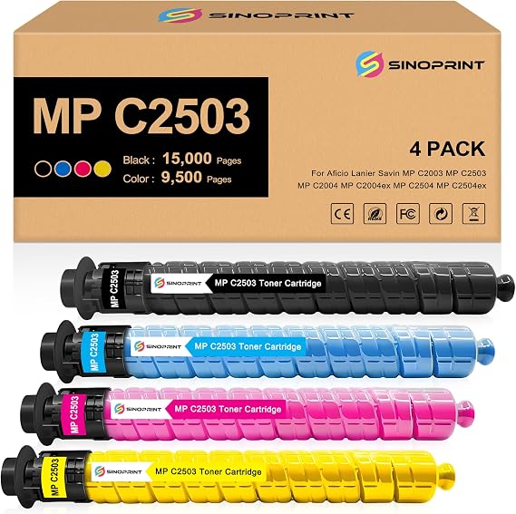 C2503 Toner Cartridge Remanufactured Replacement for Ricoh