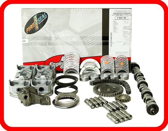 Master Engine Rebuild Kit FITS: 1996-1998 Chevrolet GMC 4.3L 4.3 V6 Vortec Vins W,X