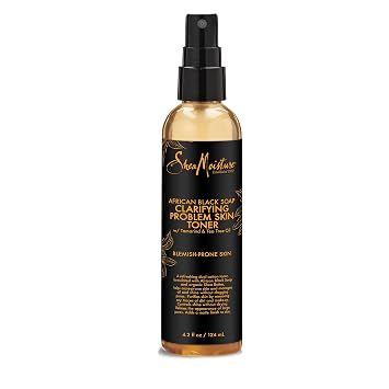 SheaMoisture Clarifying Toner for Problem Skin African Black Soap with Tea Tree Oil 4.4 oz