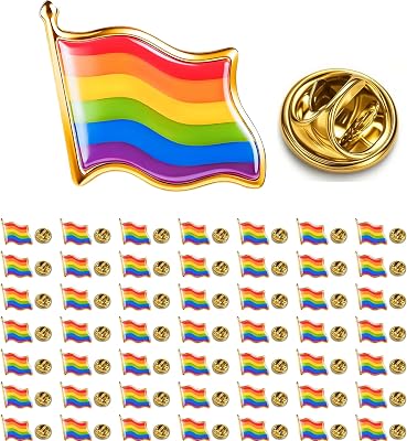 50100200 pieces small pride pins Rainbow flag lapel pin gay LGBT pin Decoration for Men women Clothes Bags Hats badge Accessories bulk