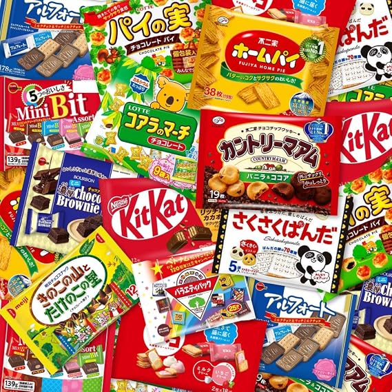 Assorted Candy Bags, 10 Types, Large Capacity, Variety Box, Individually Packaged, Party Pack, Random Set