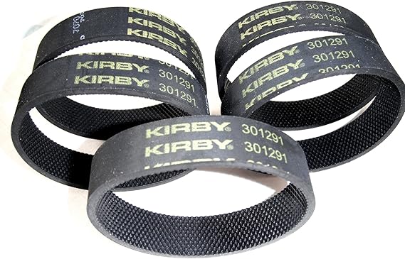 5 pk Genuine Kirby Belts Fits Classic Tradition Heritage, Legend, Generation G3, G4, G5, Gsix, Ult G, Diamond, Sentria, Sentria II, Avalir