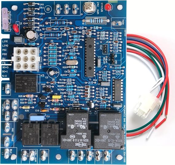 B18099-13 Control Circuit Board,Compatible with Goodman furnace control circuit board B18099-06,B18099-08,B18099-10,B18099-13 White-Rodgers:50T35-730,50T35-743,ICM280